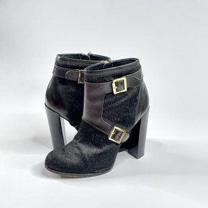 Rachel Zoe Calf Hair Booties Sz 6